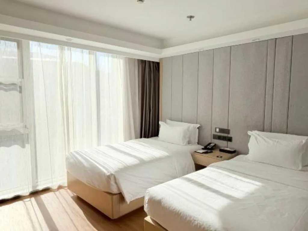 Bed in Lavande Hotel Beijing Fangshan Changyang Metro Station