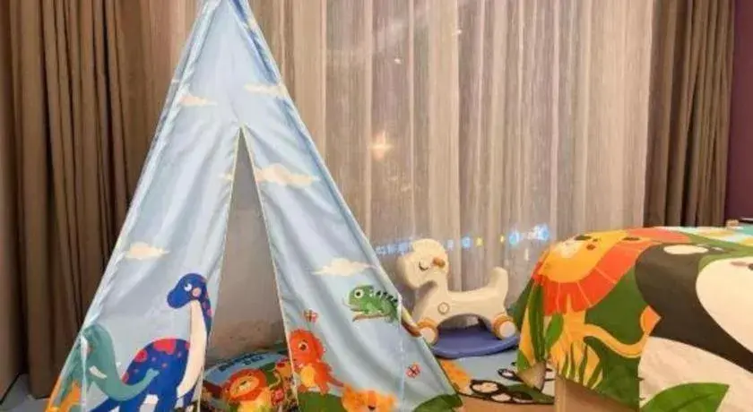 Bed in Lavande Hotel Beijing Fangshan Changyang Metro Station Bed in Lavande Hotel Beijing Fangshan Changyang Metro Station