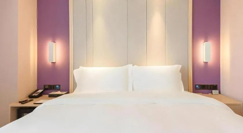 Bed in Lavande Hotel Beijing Fangshan Changyang Metro Station