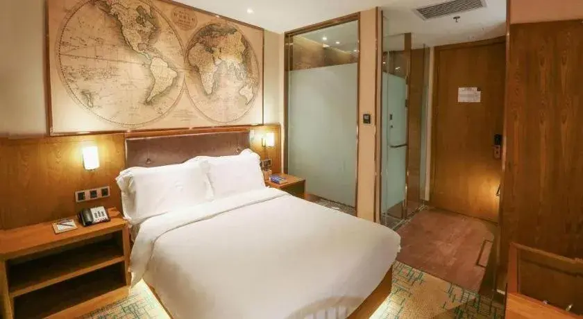 Bed in James Joyce Coffetel Changchun People's Square Bed in James Joyce Coffetel Changchun People's Square