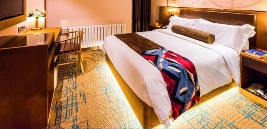 Bed in James Joyce Coffetel Changchun People's Square