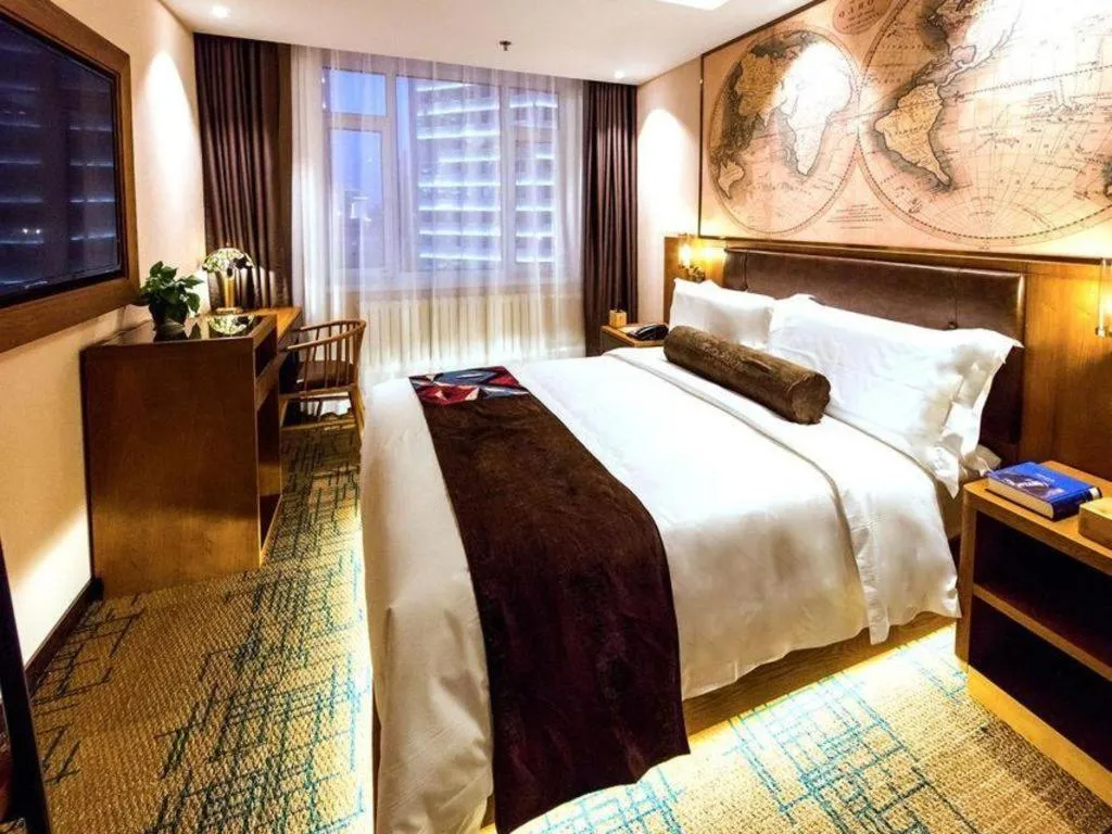 Bed in James Joyce Coffetel Changchun People's Square