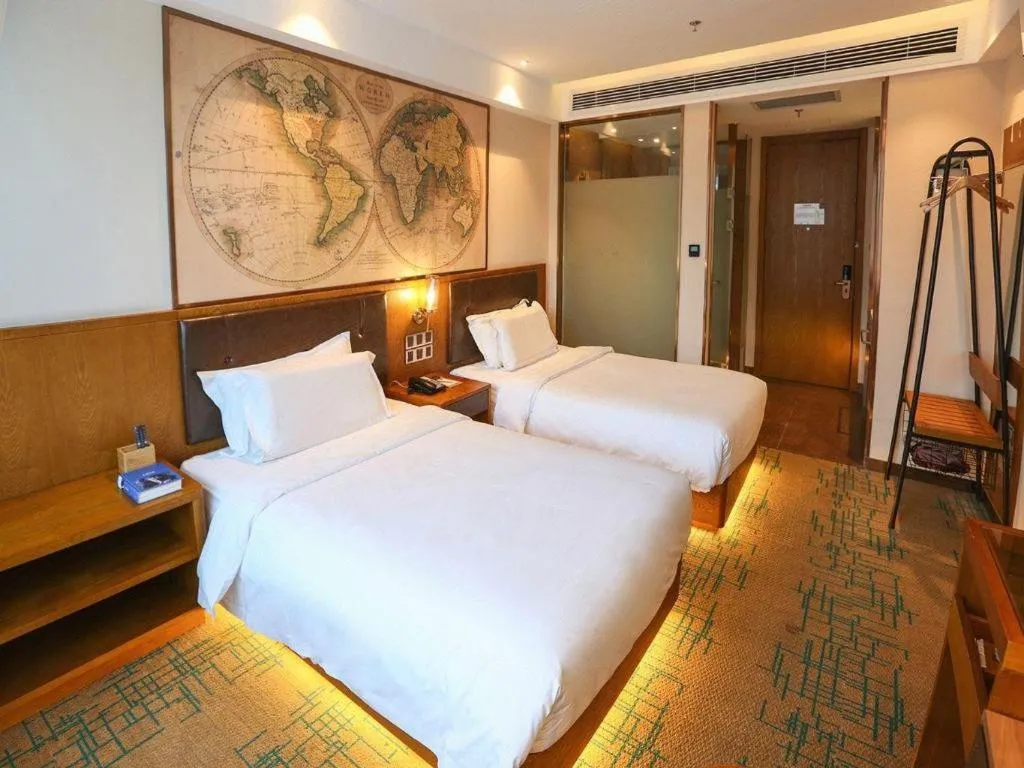 Bed in James Joyce Coffetel Changchun People's Square