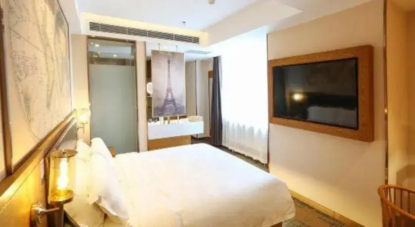 Bed in James Joyce Coffetel Changchun People's Square Bed in James Joyce Coffetel Changchun People's Square