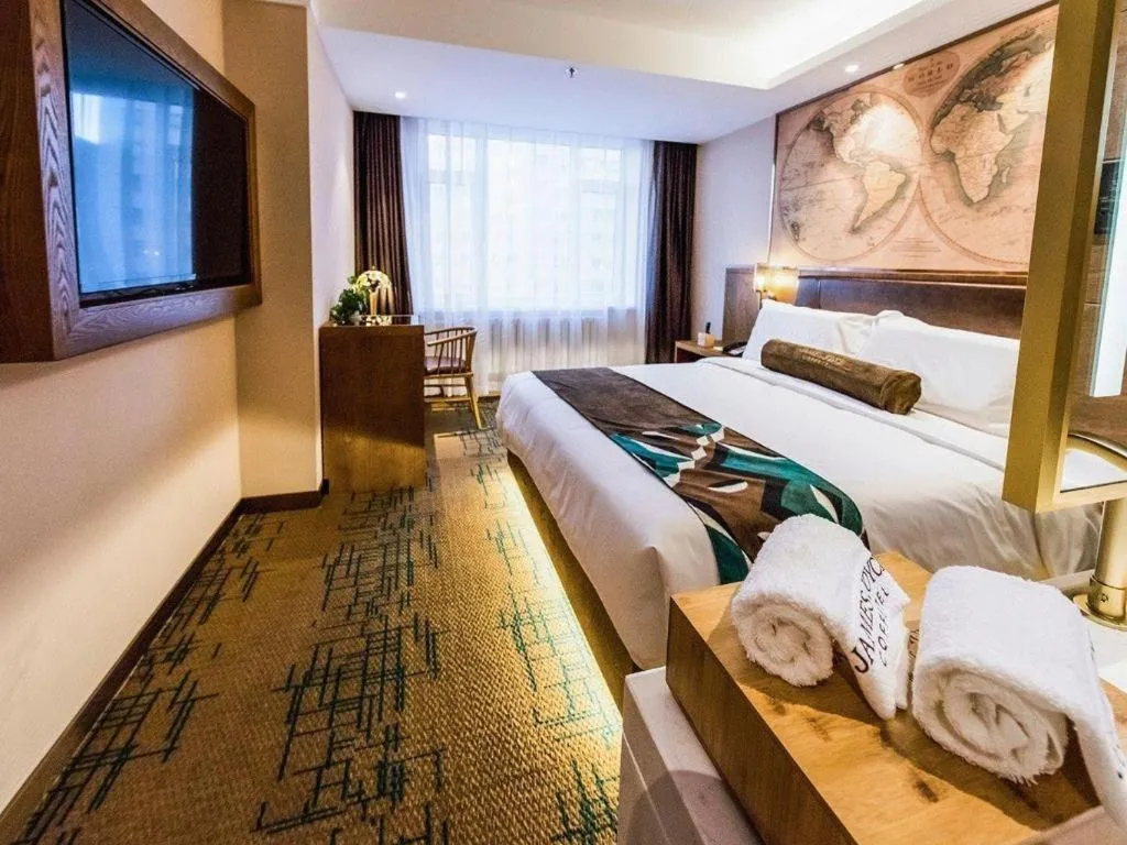 Bed in James Joyce Coffetel Changchun People's Square