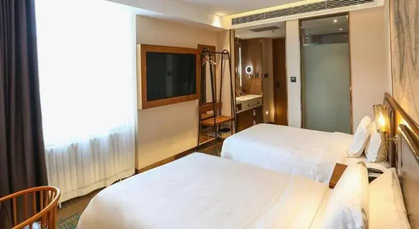 Bed in James Joyce Coffetel Changchun People's Square Bed in James Joyce Coffetel Changchun People's Square