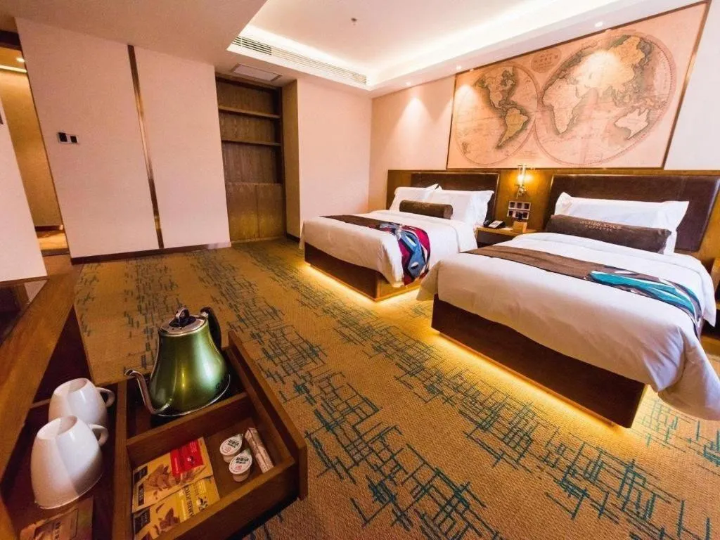 Bed in James Joyce Coffetel Changchun People's Square