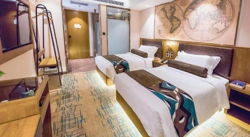 Bed in James Joyce Coffetel Changchun People's Square