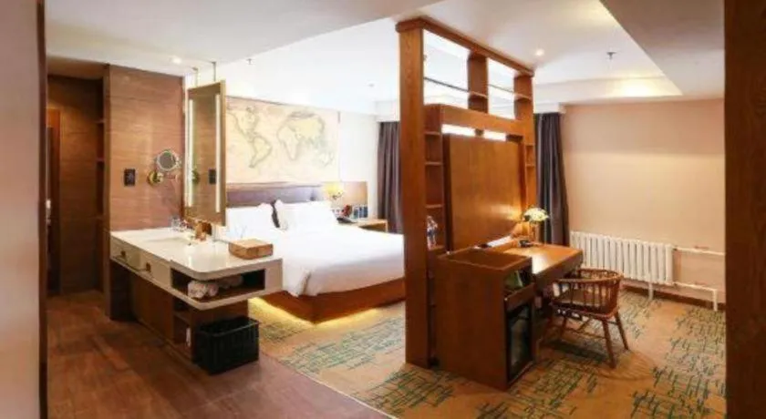 Bed in James Joyce Coffetel Changchun People's Square