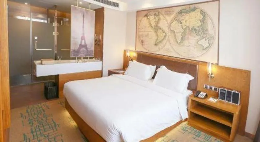 Bed in James Joyce Coffetel Changchun People's Square