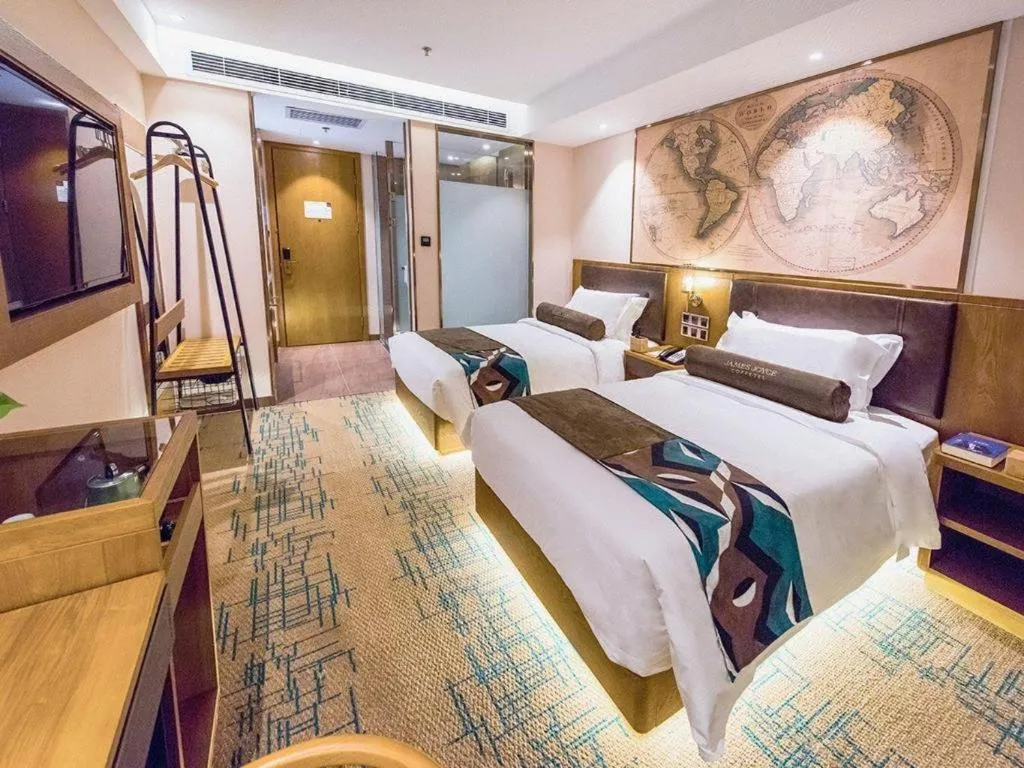 Bed in James Joyce Coffetel Changchun People's Square