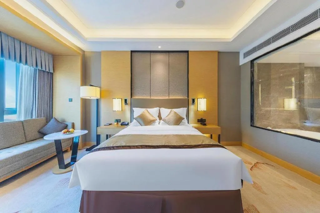 Bed in Xincheng hotel