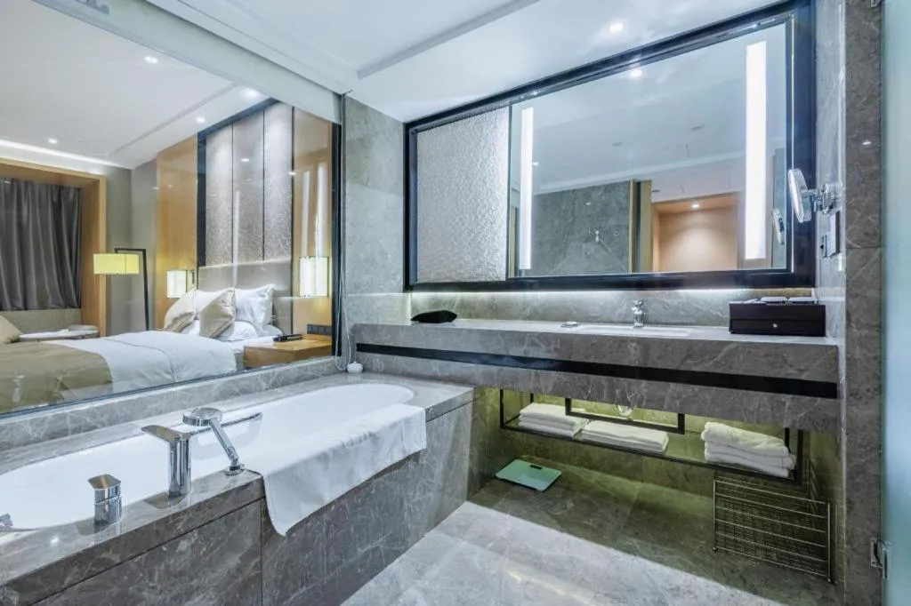 Bed in Xincheng hotel