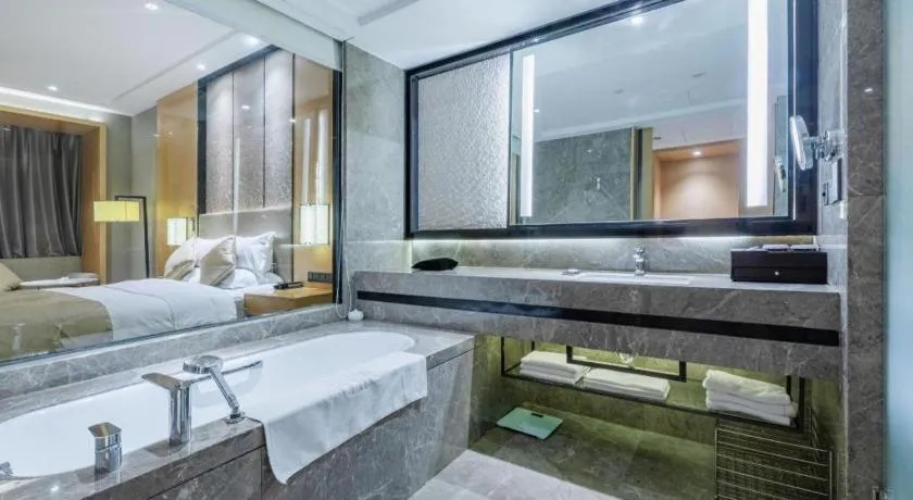 Bed in Xincheng hotel