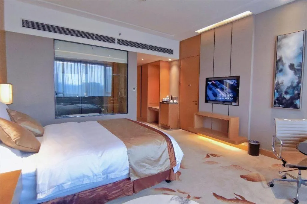 Bed in Xincheng hotel