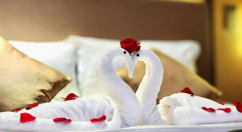 Bed in Xincheng hotel