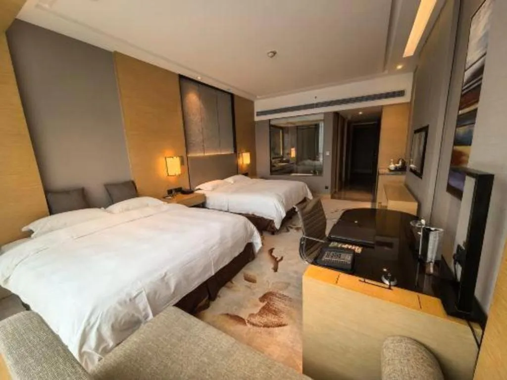 Bed in Xincheng hotel