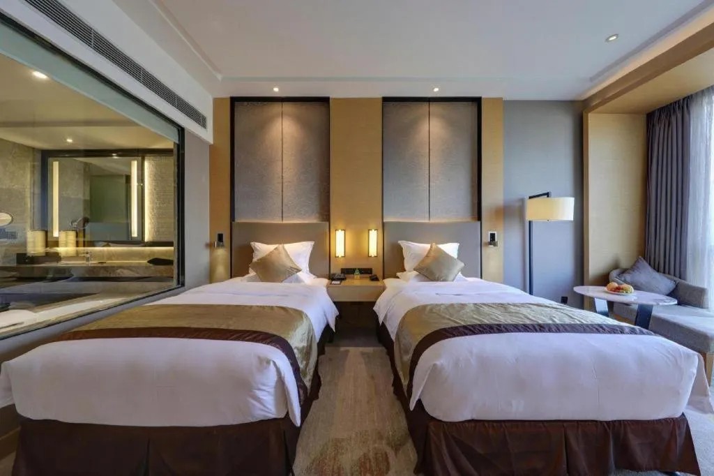 Bed in Xincheng hotel
