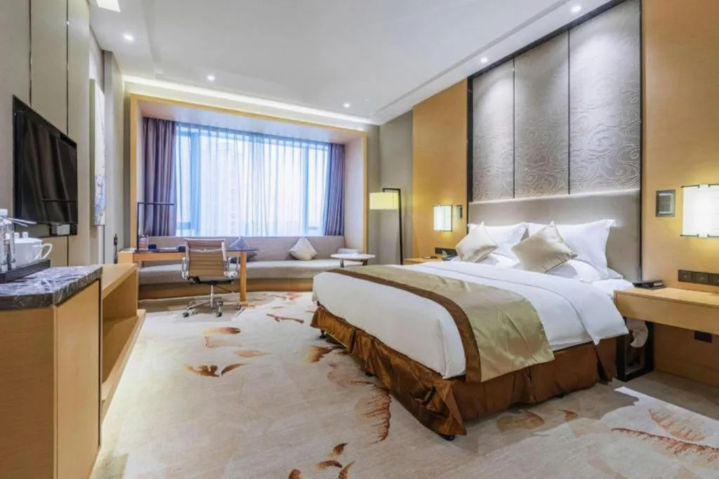 Bed in Xincheng hotel