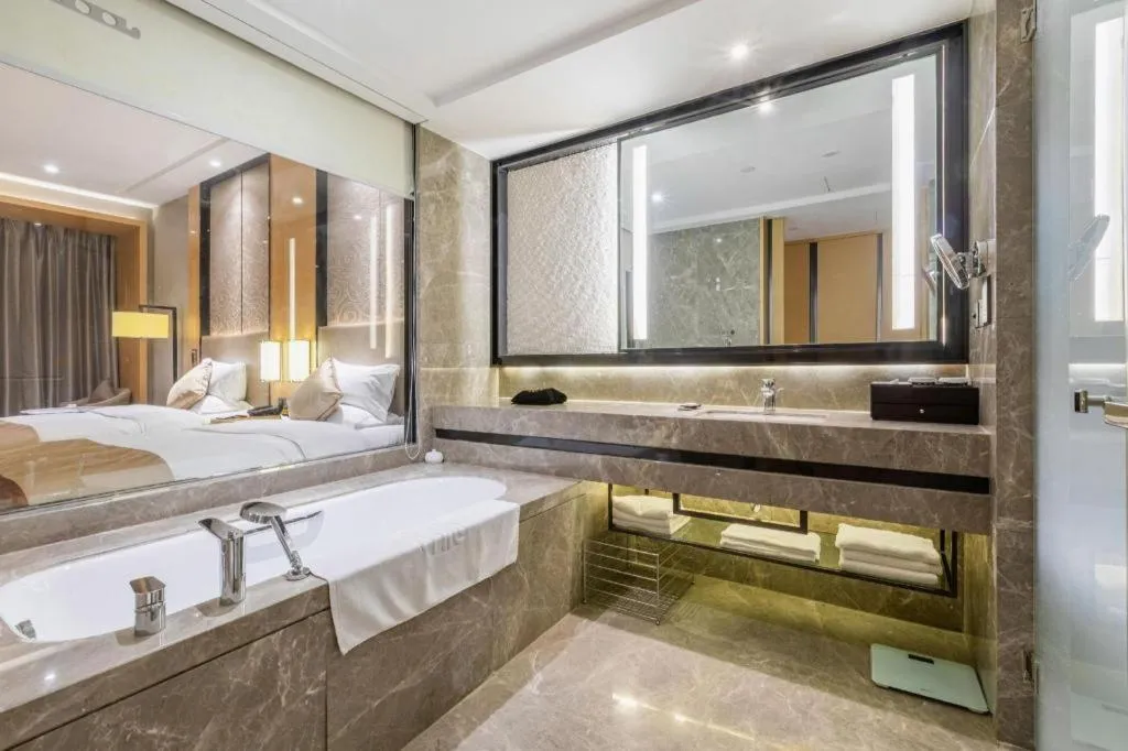 Bed in Xincheng hotel