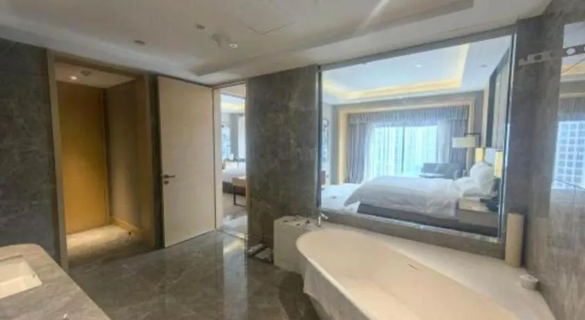 Bed in Xincheng hotel