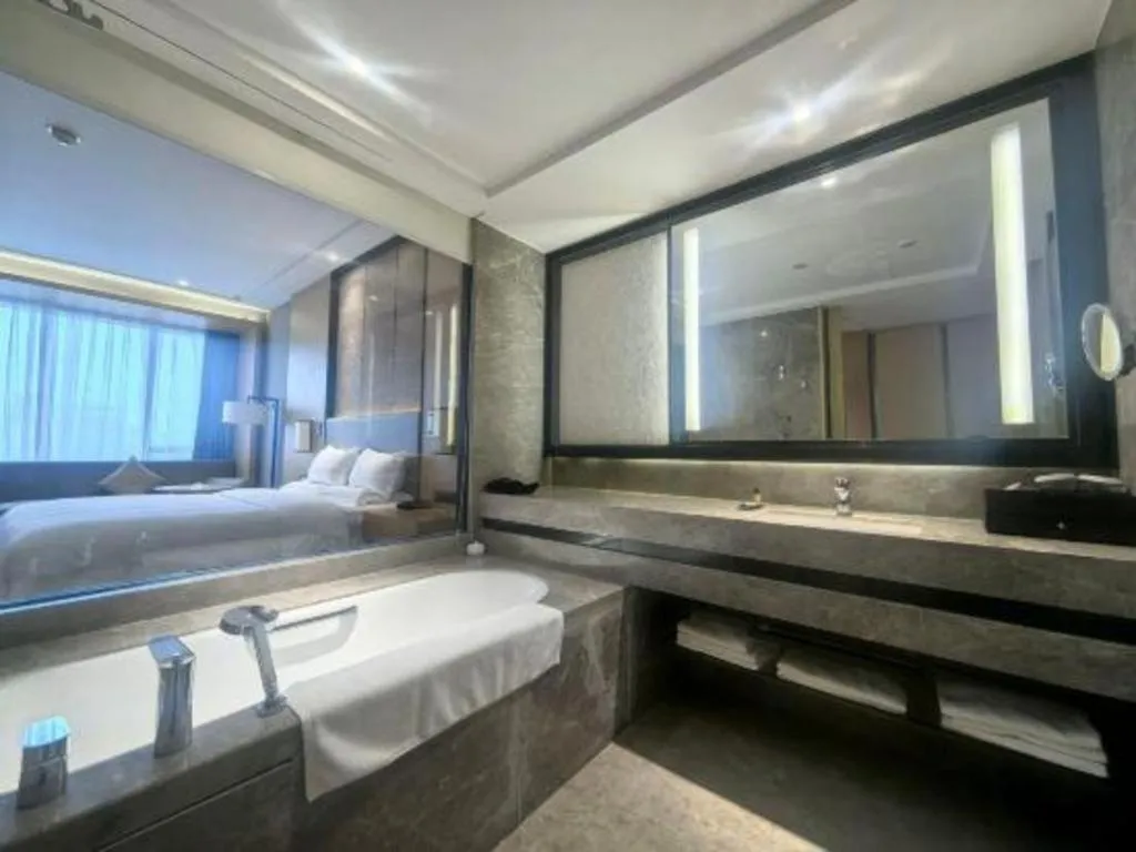 Bed in Xincheng hotel
