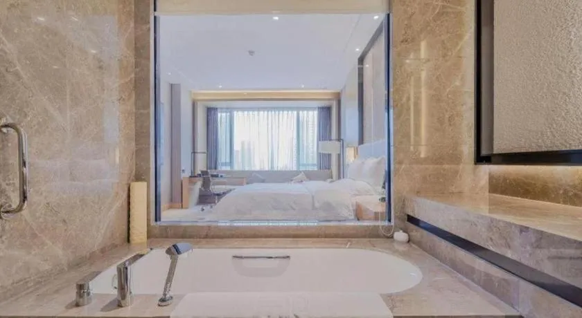 Bed in Xincheng hotel