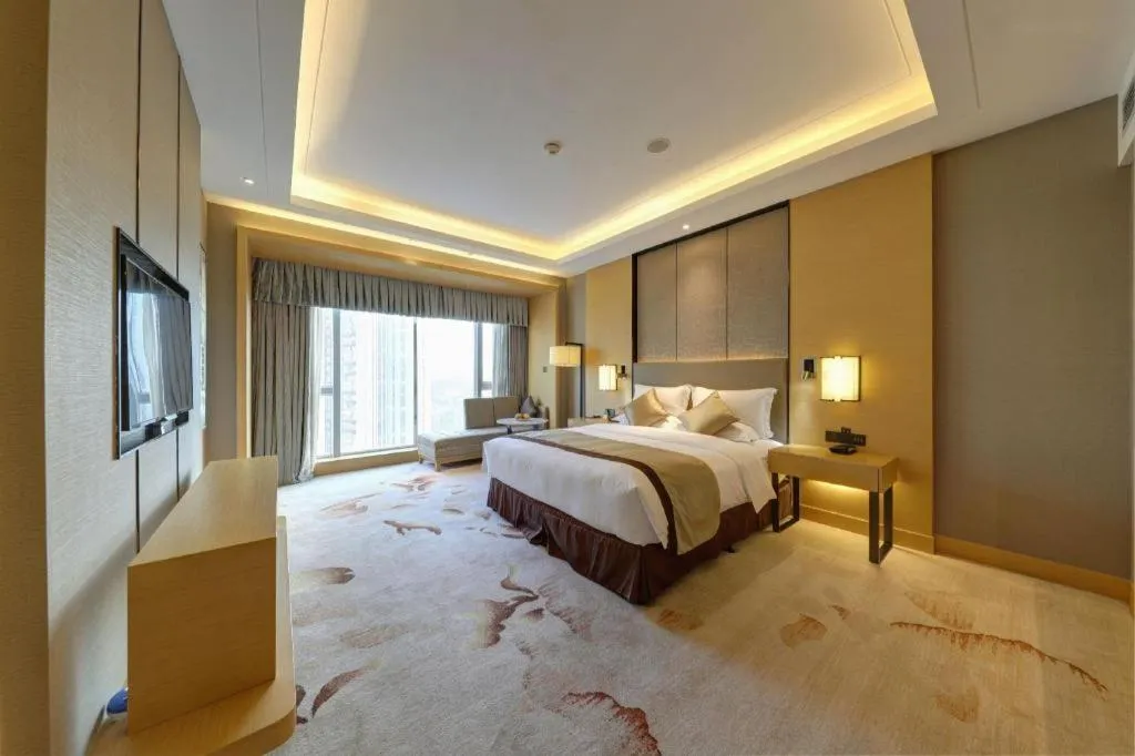 Bed in Xincheng hotel
