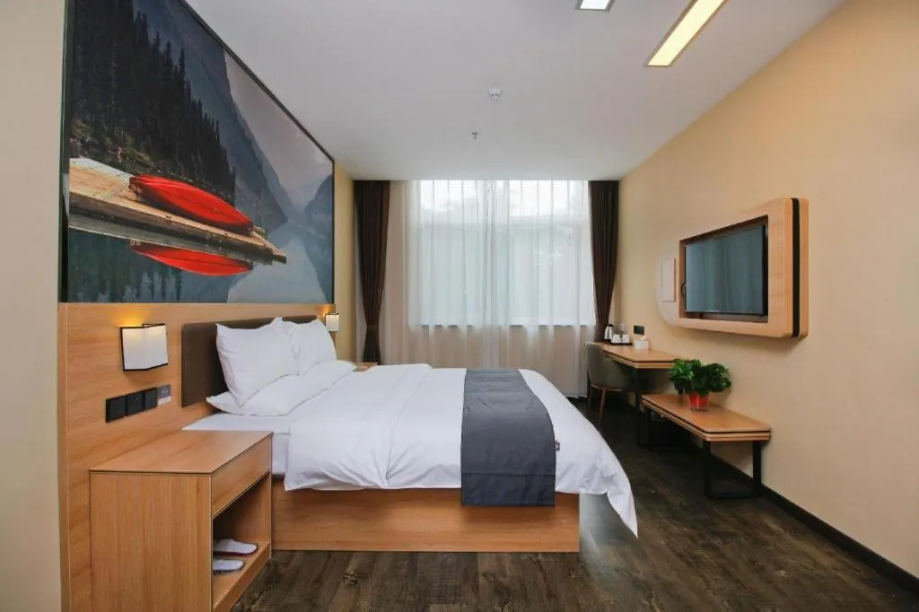 Bed in Jun Hotel Anhui Bozhou Lixin County Wenzhou Road