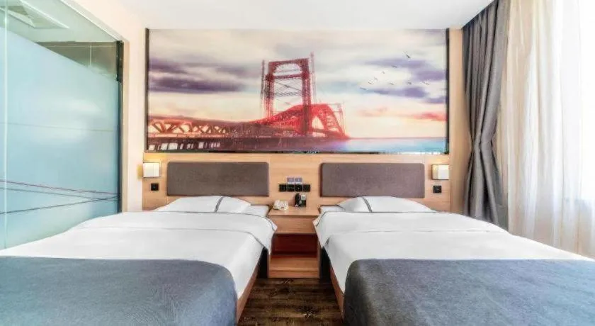 Bed in Jun Hotel Anhui Bozhou Lixin County Wenzhou Road