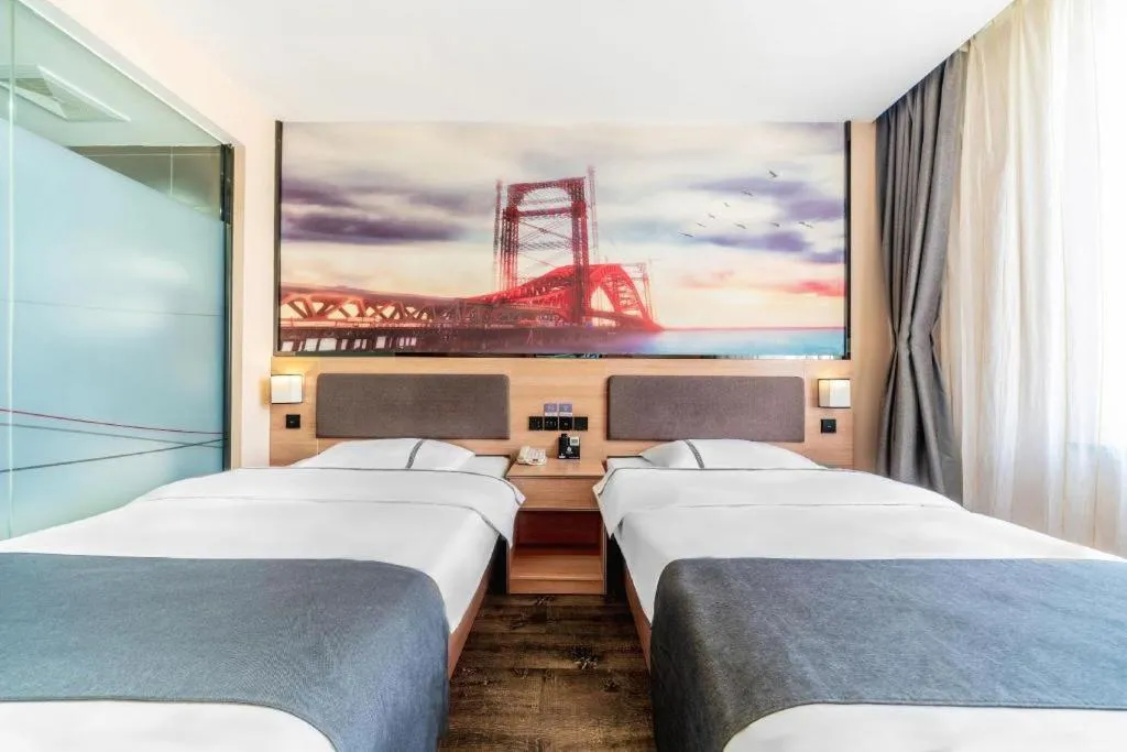 Bed in Jun Hotel Anhui Bozhou Lixin County Wenzhou Road