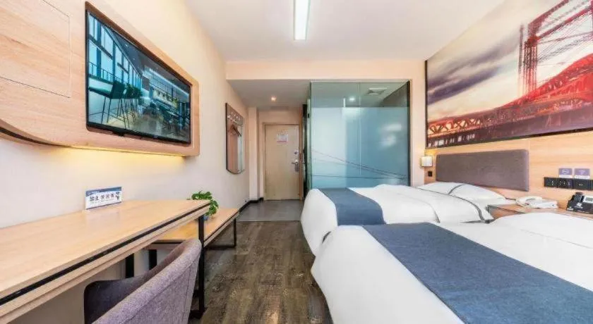 Bed in Jun Hotel Anhui Bozhou Lixin County Wenzhou Road