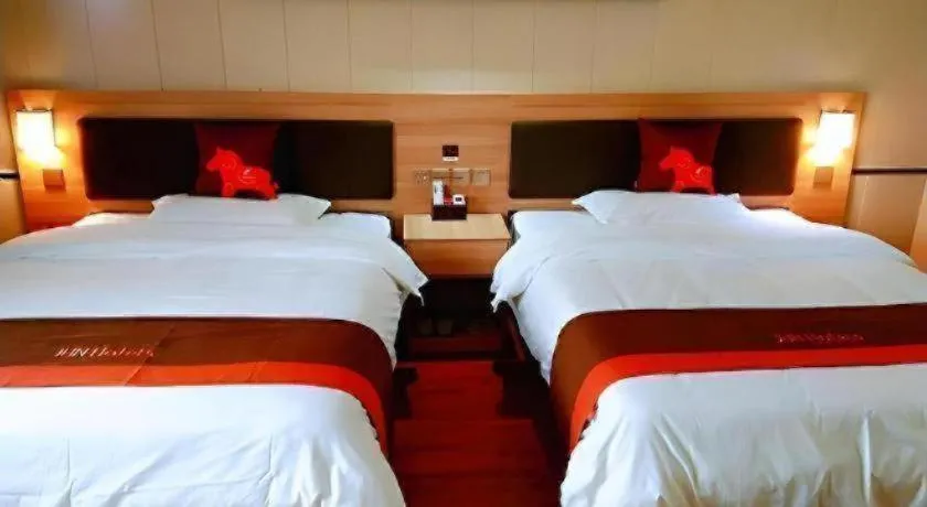 Bed in Jun Hotel Anhui Bozhou Lixin County Wenzhou Road