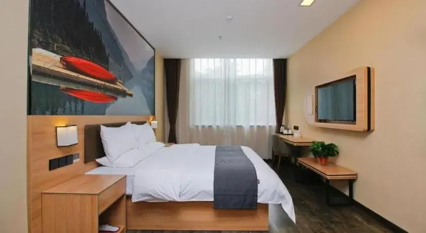 Bed in Jun Hotel Anhui Bozhou Lixin County Wenzhou Road Bed in Jun Hotel Anhui Bozhou Lixin County Wenzhou Road