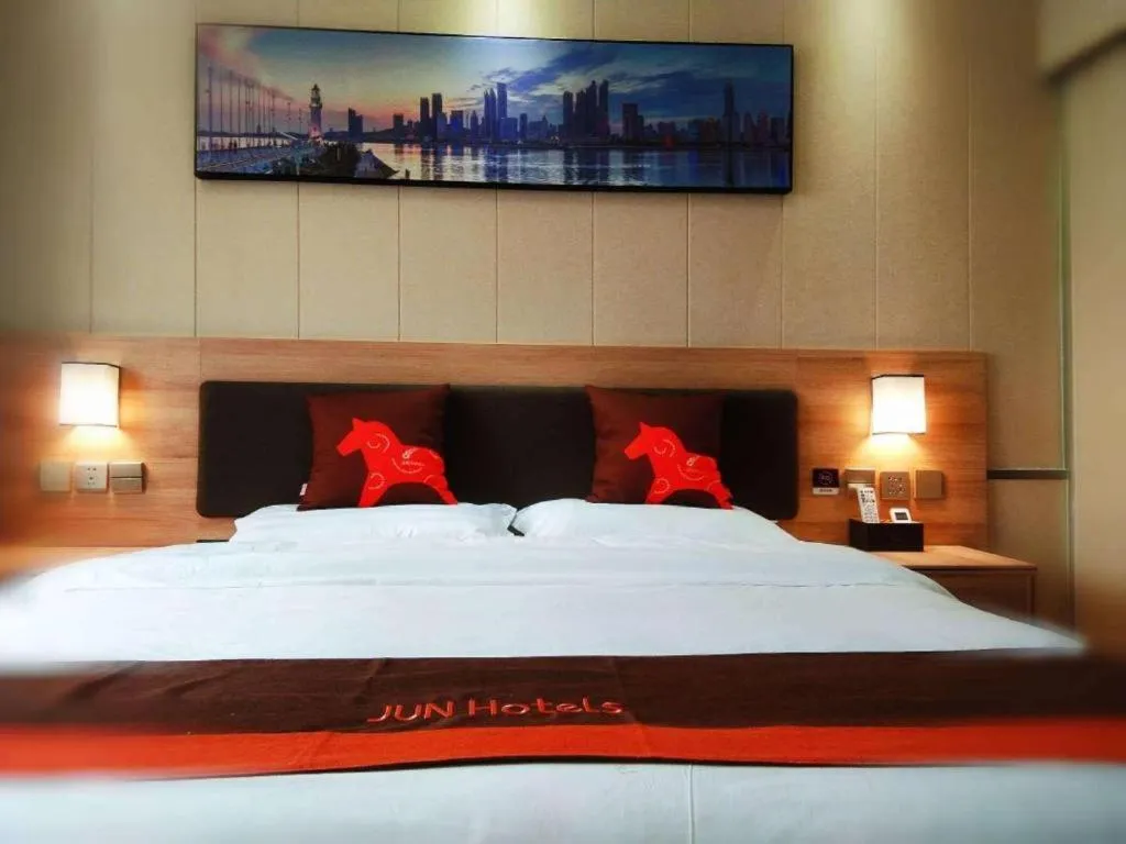 Bed in Jun Hotel Anhui Bozhou Lixin County Wenzhou Road
