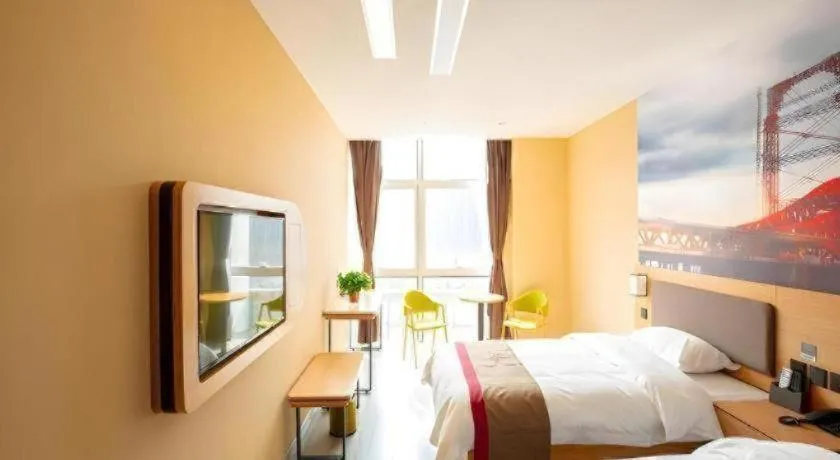 Bed in Thank Inn Hotel Tianjing Jinnan University