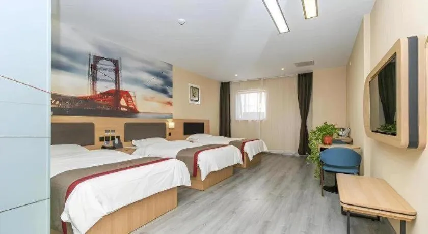 Bed in Thank Inn Hotel Tianjing Jinnan University