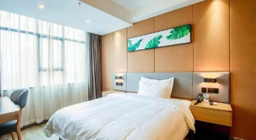 Bed in UP and IN Hotel Jiangxi Nanchang City Nanchang County Liantang Zhong Avenue Huarunwanjia