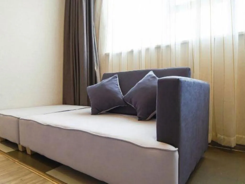 Bed in UP and IN Hotel Jiangxi Nanchang City Nanchang County Liantang Zhong Avenue Huarunwanjia