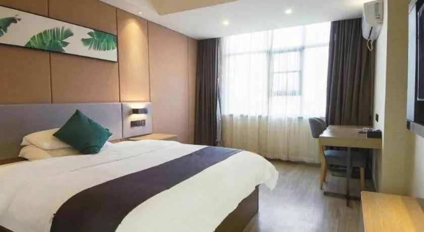 Bed in UP and IN Hotel Jiangxi Nanchang City Nanchang County Liantang Zhong Avenue Huarunwanjia