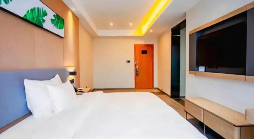 Bed in UP and IN Hotel Jiangxi Nanchang City Nanchang County Liantang Zhong Avenue Huarunwanjia