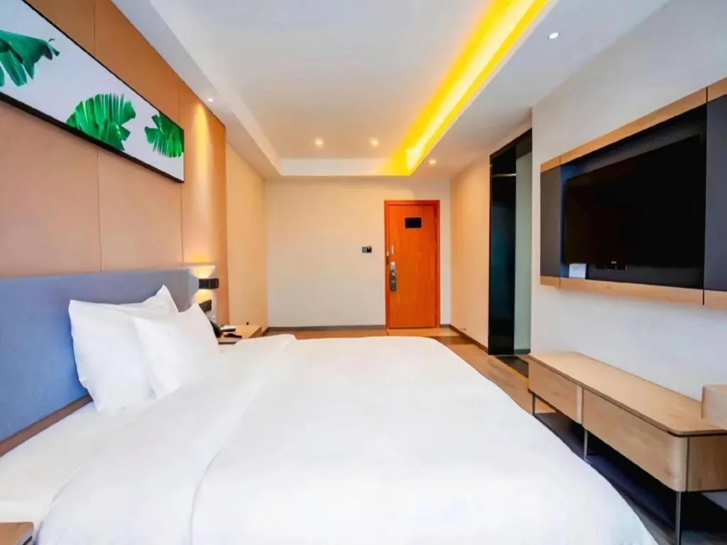 Bed in UP and IN Hotel Jiangxi Nanchang City Nanchang County Liantang Zhong Avenue Huarunwanjia