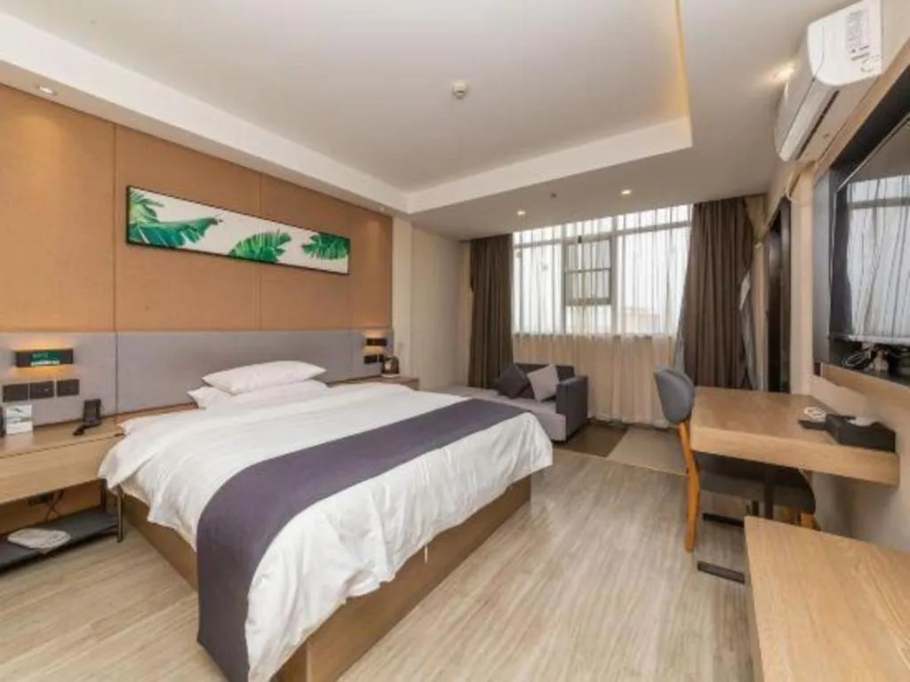 Bed in UP and IN Hotel Jiangxi Nanchang City Nanchang County Liantang Zhong Avenue Huarunwanjia