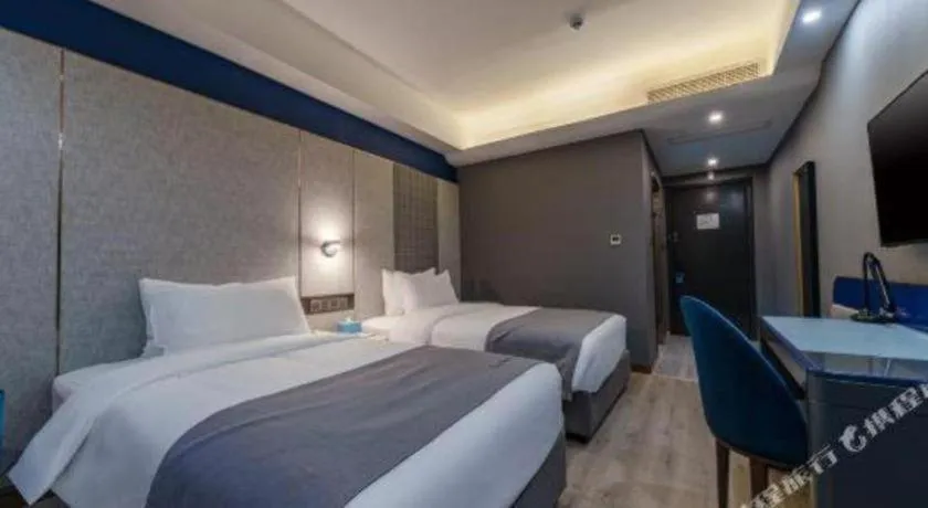 Bed in LANO Hotel Shandong Qingdao Jimo District Baolong Square