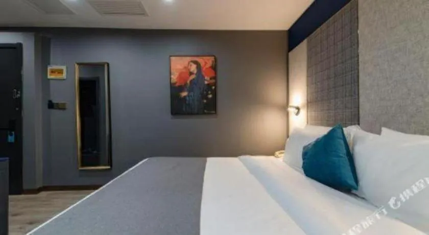 Bed in LANO Hotel Shandong Qingdao Jimo District Baolong Square