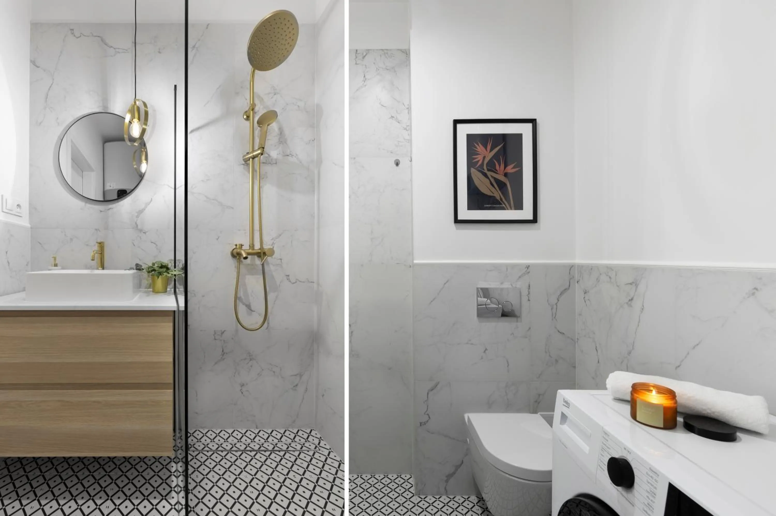 Shower in Elite Apartments Podbielańska Center