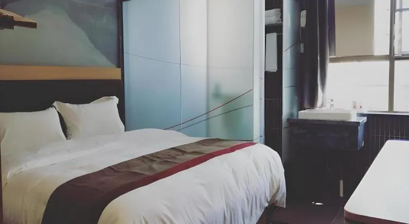 Bed in Chengke Hotel Guangdong Zhaoqing Sihui District Huilin Road