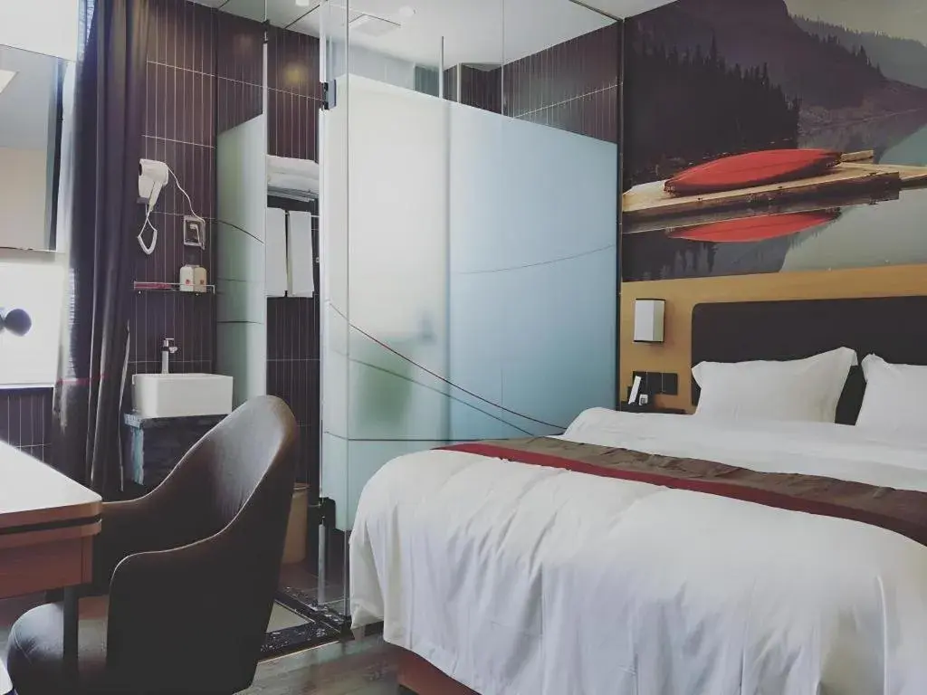 Bed in Chengke Hotel Guangdong Zhaoqing Sihui District Huilin Road Bed in Chengke Hotel Guangdong Zhaoqing Sihui District Huilin Road