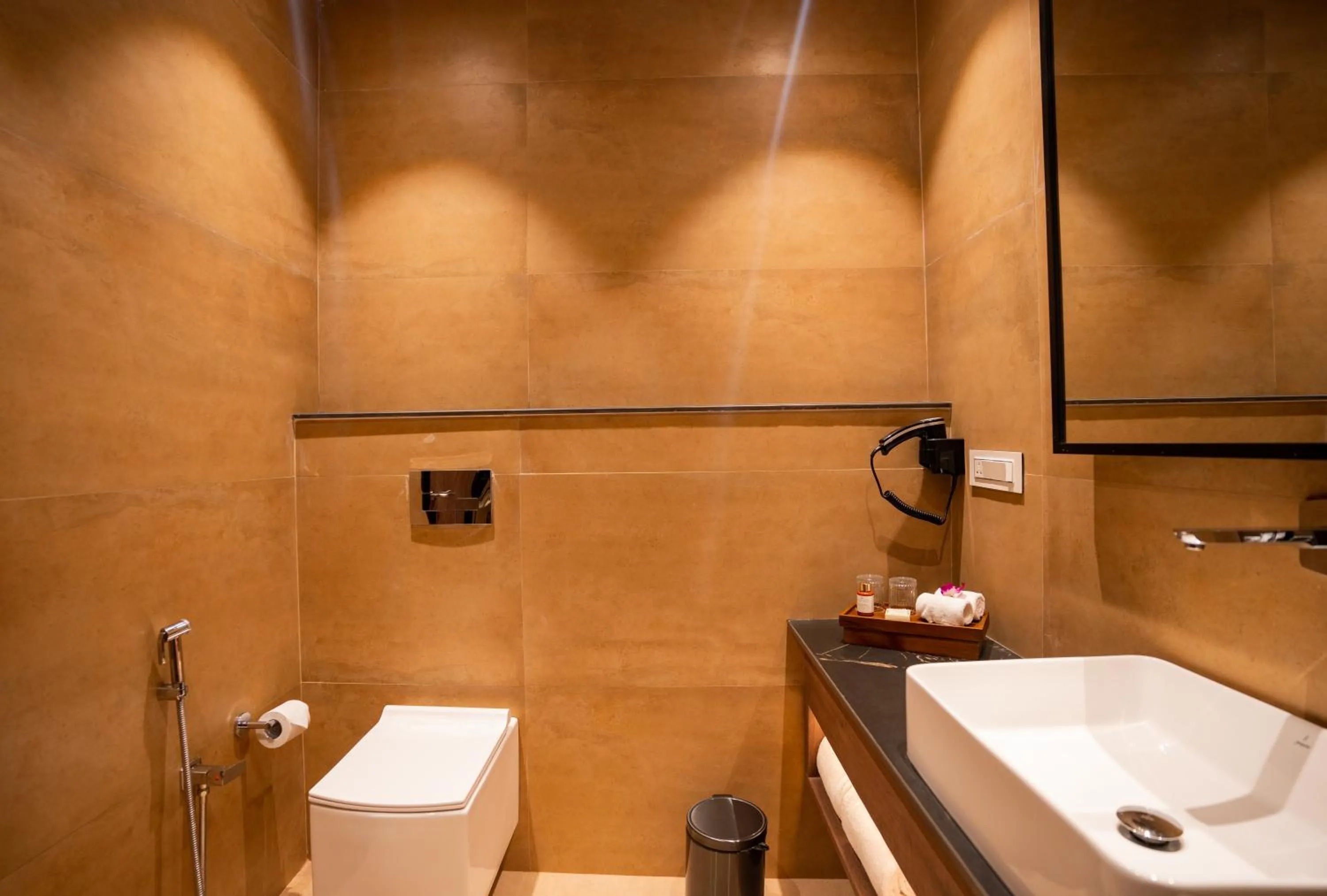 Bathroom in Velmore Kasauli Operated by Royal Orchid Hotel Ltd.