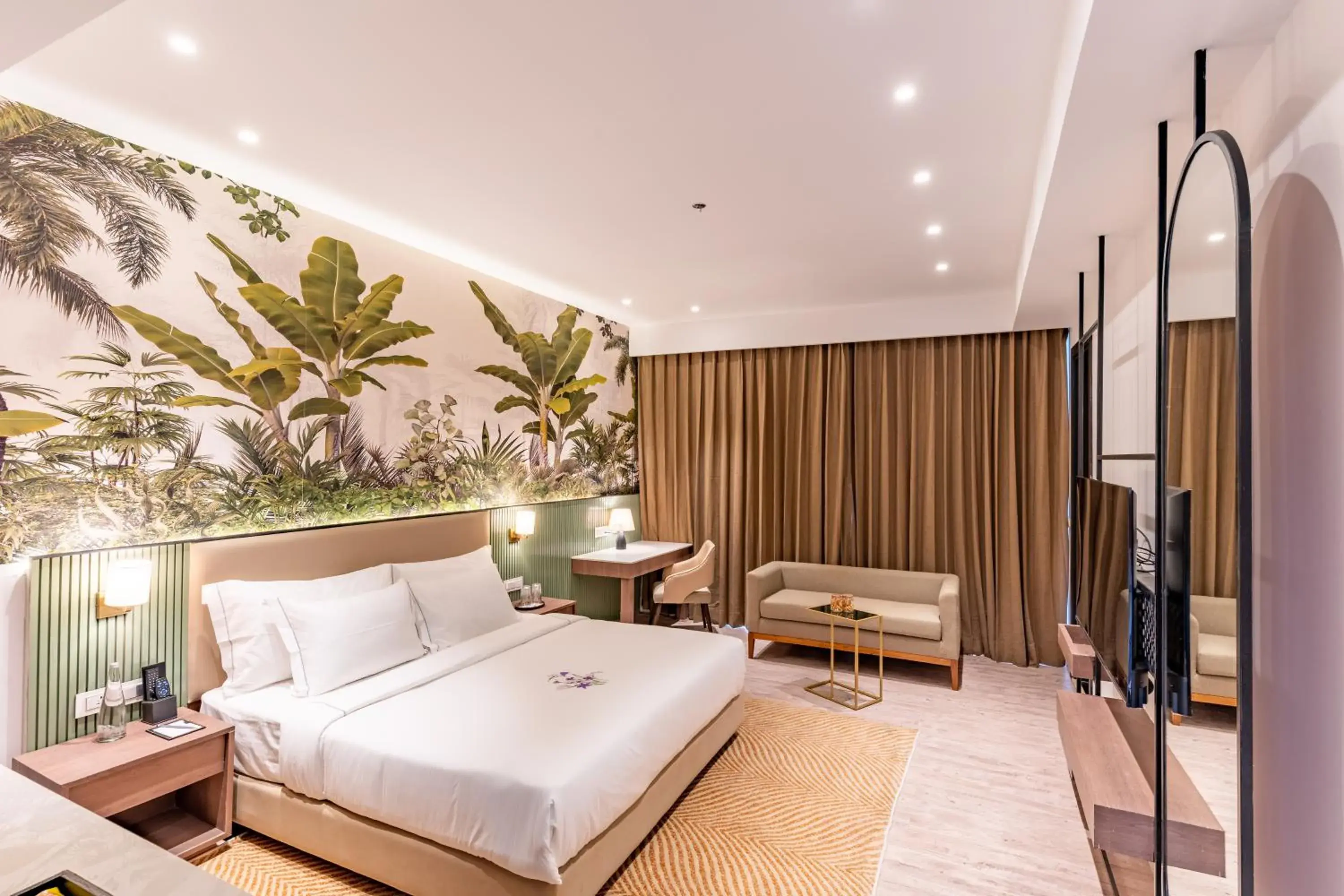 View (from property/room), Bed in Velmore Kasauli Operated by Royal Orchid Hotel Ltd. View (from property/room), Bed in Velmore Kasauli Operated by Royal Orchid Hotel Ltd.